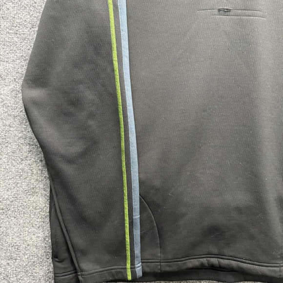 Under Armour Sweatshirt Men's Size 2XL Black 1/4 Zip AllSeasonGear Pullover - Picture 6 of 15